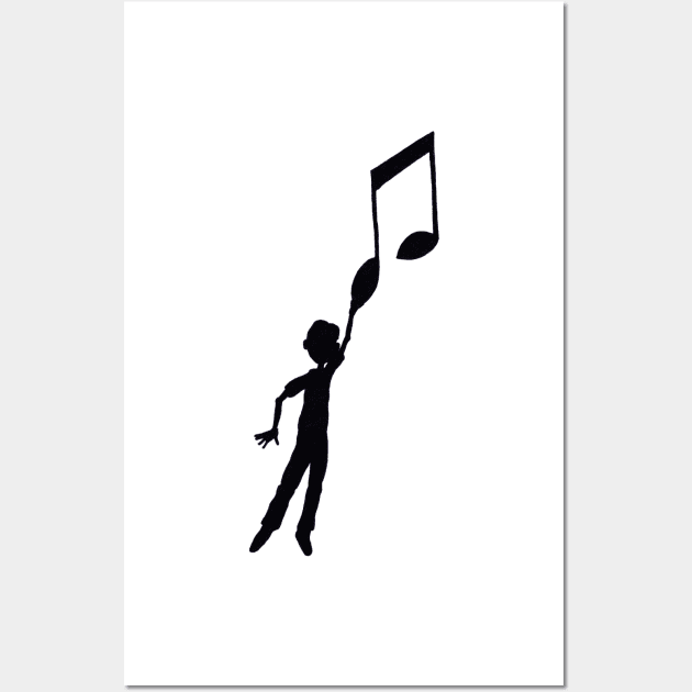 Hooked at music Wall Art by DarkoRikalo86